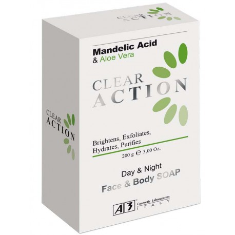 CLEAR ACTION SAPONE con Acido Mandelico